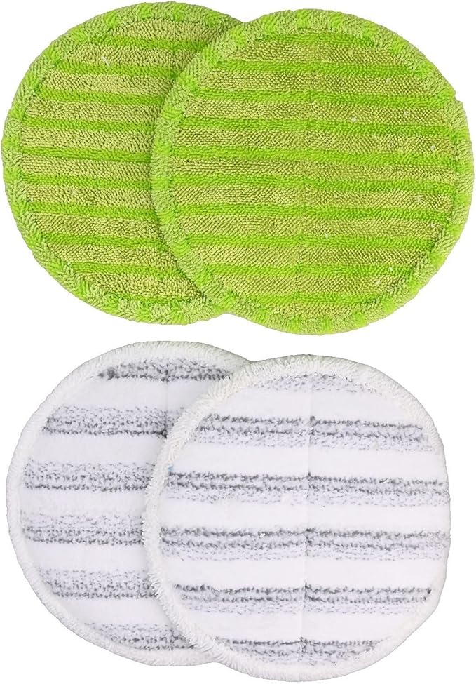 4 Pack Reusable Microfiber Pads for OGORI Electric Spin Mop Cleaning Tools Household Microfiber Home Appliance Vacuum Cleaner