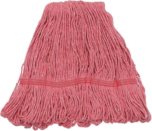 POPETPOP 1pc Cotton Mop Cloth Replacement Water Absorption Cleaning Accessory for Home Use Mop Cloth for Tile and Bathtub Red