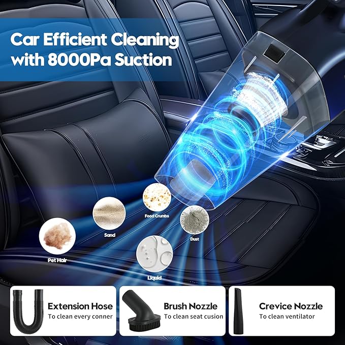 38Pcs Car Detailing Kit, Car Detailing Brush Set, Car Wash Cleaning Kit, Car Detailing Brushes, Professional Car Care Kit for Interior Exterior Wheels, Blue