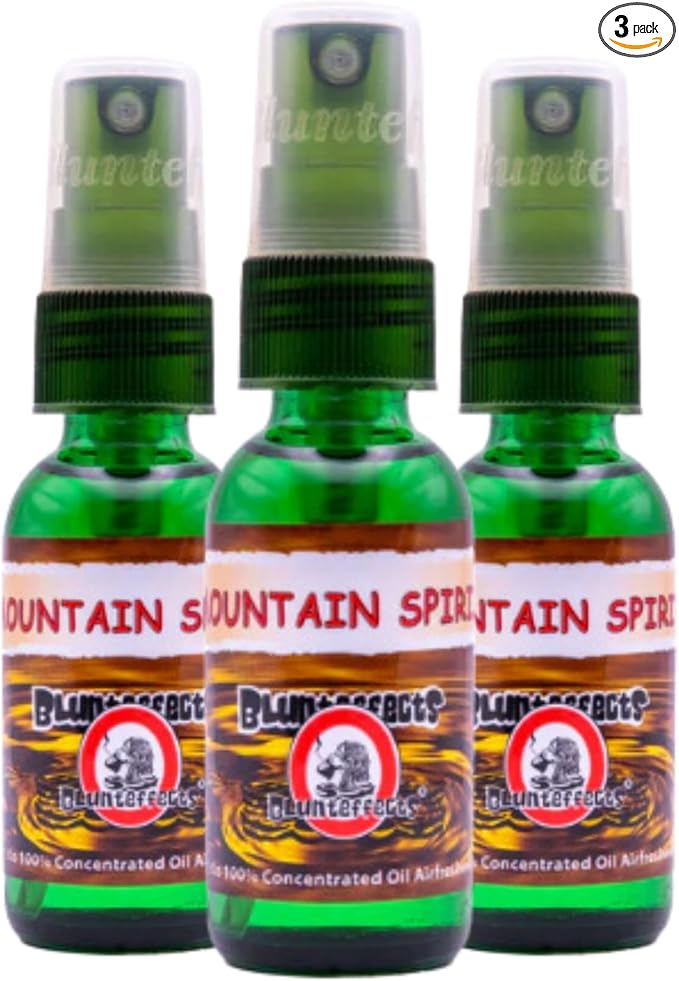 Blunteffects Blunt Effects 100% concentrated Air Freshener Oder Neutralizing Spray (mountain spirit 3 Pack)