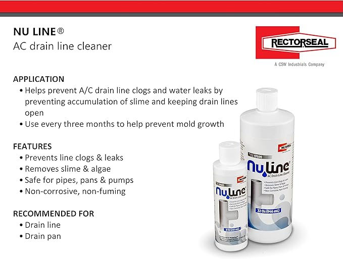 (3)-Pack, The 'Original' AC Line Drainline Buildup Remover Air Conditioner Condensate