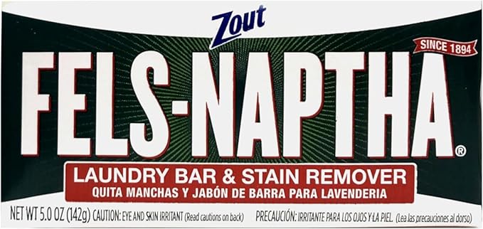 Fels Naptha Laundry Soap Bar & Stain Remover - Pack of 2 by Fels Naptha