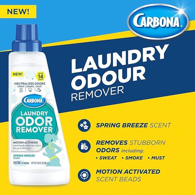 Carbona® Laundry Odor Remover 16.8oz | Spring Breeze Scent