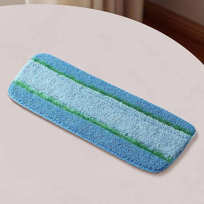 Upgraded Microfiber Pad for Libman Freedom Spray Mop, Spray Mop Replacement Head, Reusable Microfiber Cleaning Pads, Long Lasting Mop Pads, Machine Washable Mop Refills, 6 Pack(2 Pack)
