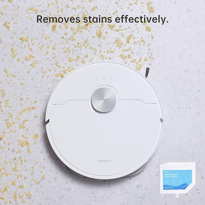 DREAME Floor Cleaning Solution, Multi-Surface Floor Cleaning Solution Compatible with L10s Ultra Robot Vacuum, Multi-Surface Floor Cleaner for Mopping Floors (10.14 Fl Oz) (3pcs)