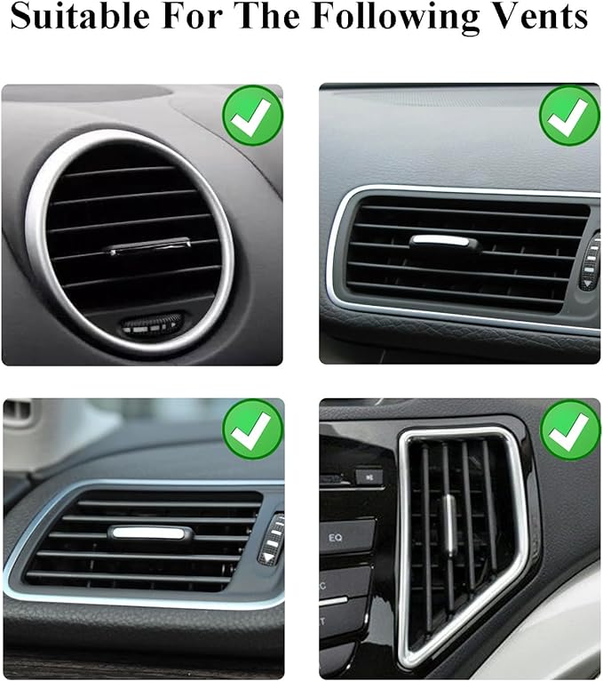 Cute Flowers Air Vent Clips Car Air Freshener,4pcs Purple Girly Daisy Flower Car Accessories for Women,Lavender Car Decorations Refillable Clips On Air Freshener