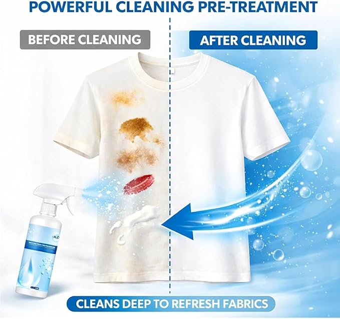 Fly Cloth Cleanse Clothing Emulsifier, Non Ionic Emulsifiers Cloth Cleaner, Spot Cleaner For Clothes, Powerful Fabric Cleaner for Clothes Care, Gentle on Most Fabrics (2pcs)