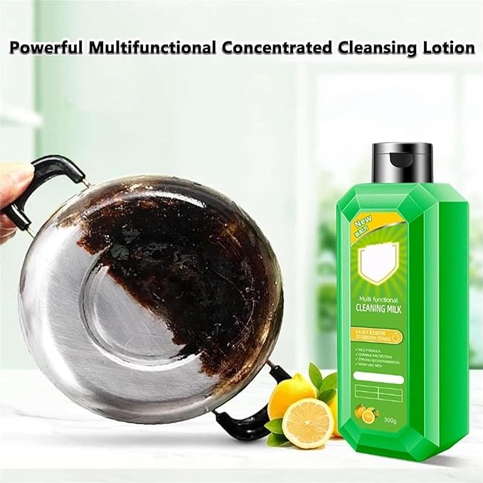 Cleaning Milk House Cleaner, 2025 New Powerful Multifunctional Concentrated Cleansing Lotion, Multi-Scene Household Strong Decontamination Cleaning Milk, Versatile Cleaner for All Surfaces (1pcs)