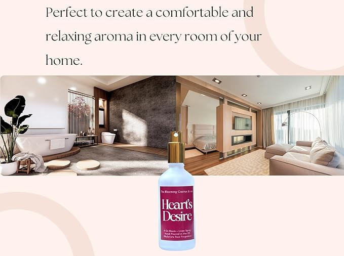 The Blooming Cactus & Co. Home | Linen | Room Spray - Air Freshener - Odor Eliminator - Car Air Freshener - Fabric Refresher - Mist Hand Poured - Made in USA – (Fleur D'Oranger)