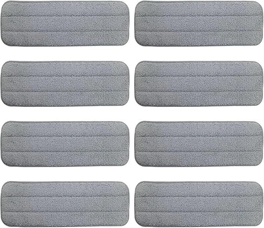 Compatible for Deerma, TB500 TB800,Compatible for Xiaomi Mijia ， Water Spray Mop 360 Rotating Cleaning Cloth Head Wooden Carbon Fiber Cloth(12pcs)
