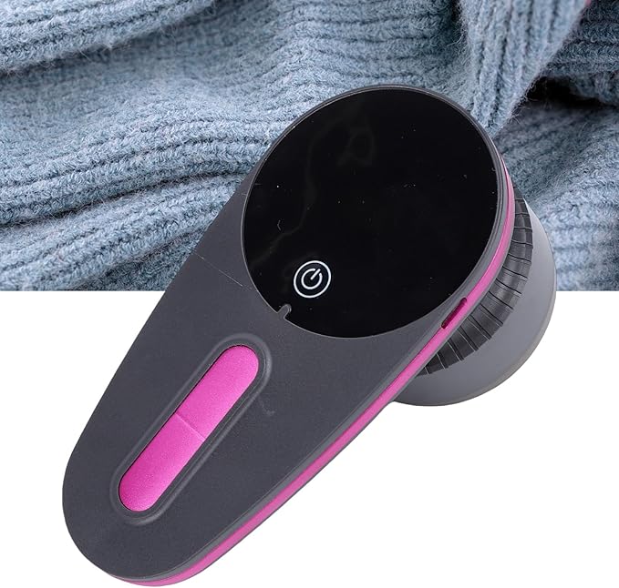 AUNMAS Portable Lint Remover, Fabric Cleaner with High Efficiency Lint Removal, Compact Design and Long Lasting Battery for Daily Use and Home Maintenance