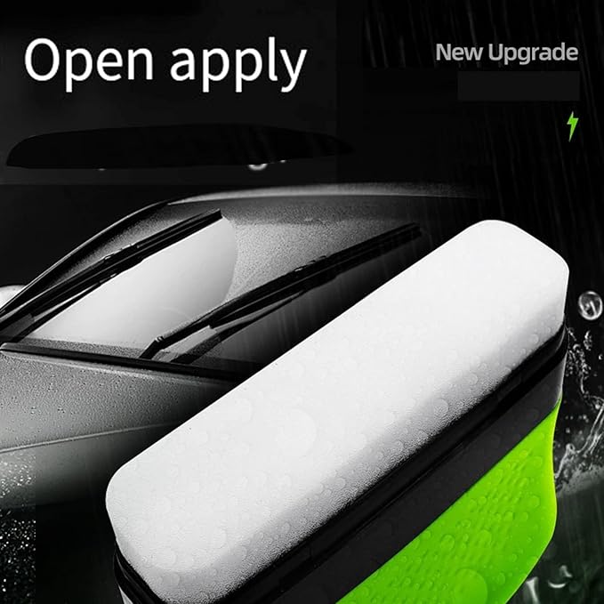 Glass Cleaner,New Upgrade Automotive Oil Film Cleaning Brush, Glass Cleaning Board, Oil Film Brush 3.0 (3)