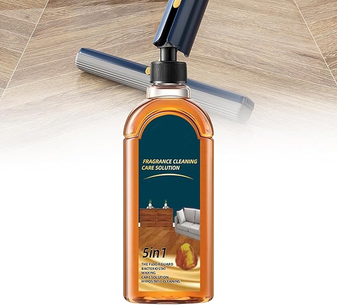 Stain and Odor Remover 5-in-1 Floor Cleaner, Scented Cleaning Treatment, Natural Shine For Tile Wood Floors, Natural Shine