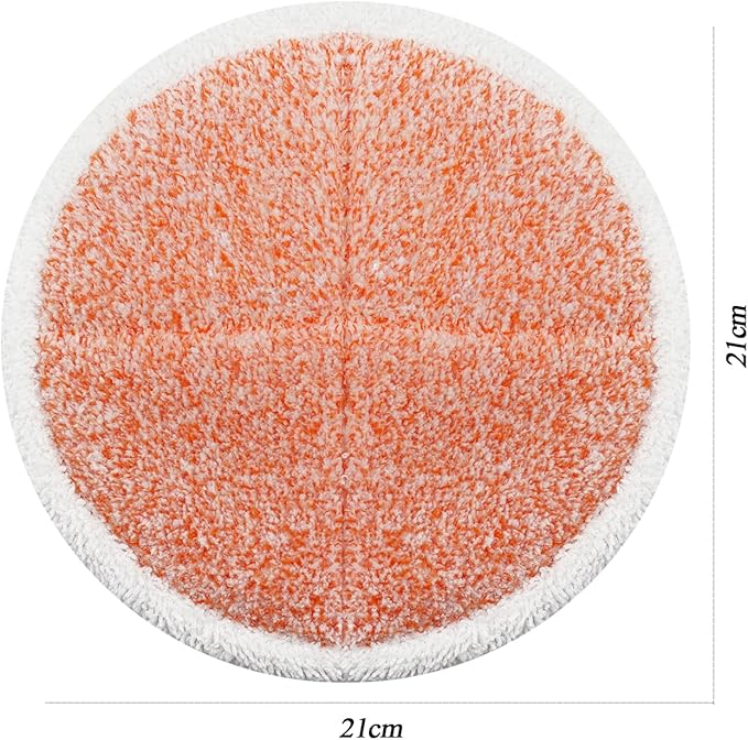 BeiLan Spinwave Mop Pads Fit for Bissell Spinwave 20399 23157 23159 2039A 2124A 20393 2039T 2039W 20391 20395 2307 2315A Heavy Soft Scrubby Pads for Hardwood Floor Cleaning Replacement Pads(12Pack)