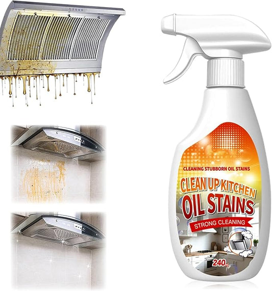 Heavy Duty Degreaser, 2025 New Kitchen Cleaner, Multipurpose Oil Stain Remover,All-Purpose Kitchen Pots and Pan Cleaner for Appliances Countertops Range Hoods