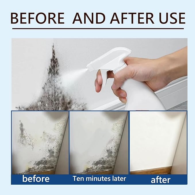 High-Efficiency Stain-Removing Spray， Wall Cleaner ，Effectively removes stains Suitable， for wood, tile, fabric, bathroom, and kitchen surfaces (2)
