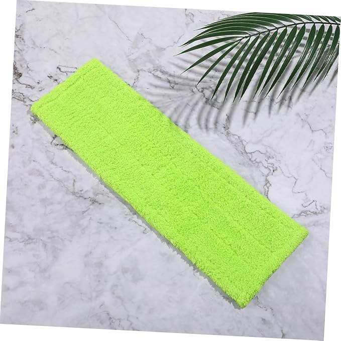 SAFIGLE 2pcs Coral Fleece Replacement Mop Pads for Floor Cleaning Reusable Machine Washable for Use