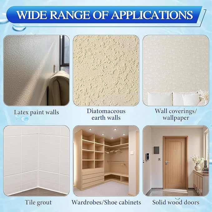 Highly Effective Removal Spray,Wall Cleaner Spray-Bathroom Foam Cleaner for Shower,Tile,Fabric,Bathrooms,Kitchens