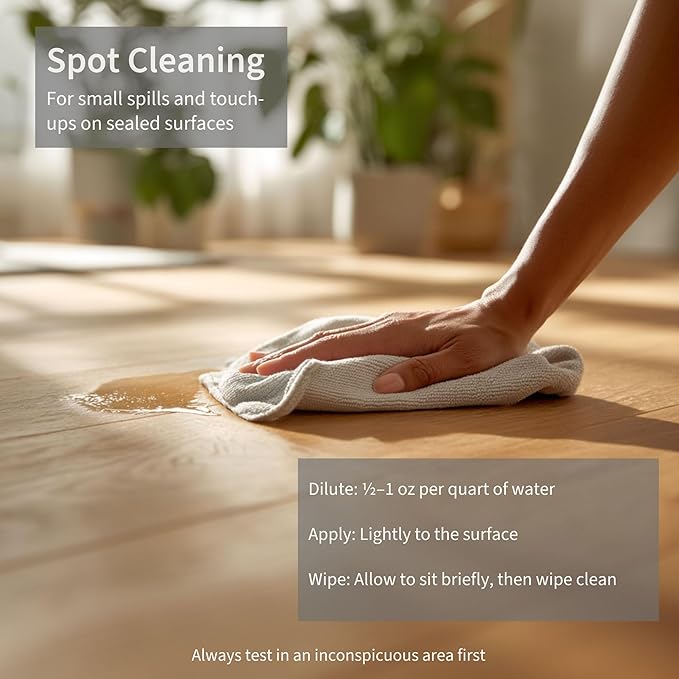 Lapew Orange Scented Mop Soap - Luxury Floor Cleaner Concentrate for Mopping Tile, Laminate, Vinyl & Hardwood | Streak-Free, Low-Foam | 36 oz