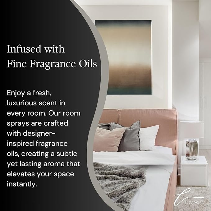 Lapew Room & Linen Spray | Fragrance Mist for Home, Car & Office | Fabric & Air Freshener | Neutralizing Mist | Made in USA | Coconut & Lime