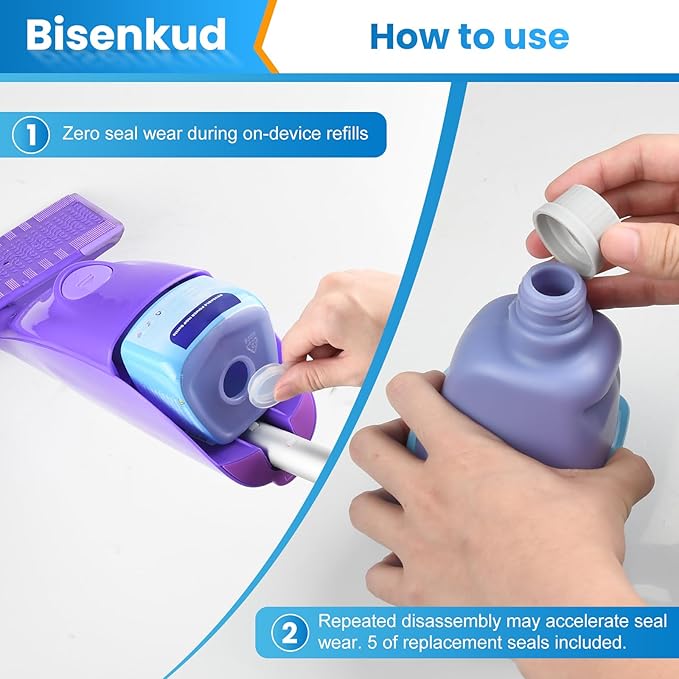 2 Pack Refillable Bottle for Swiffer® Wet Jet™ Mop - 500ml /17 FL OZ - Leak-Proof HDPE Solution Bottle, Empty，Not for Power mop