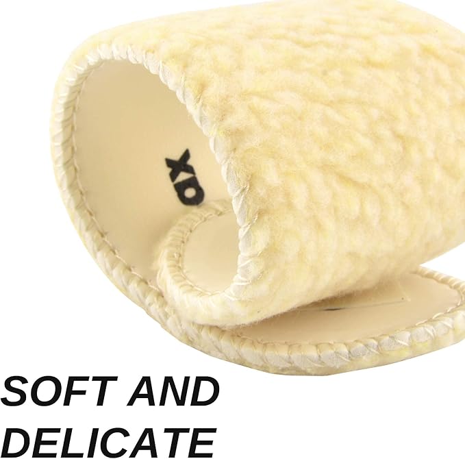 Knximax Wool Insoles for Men Warm Thin Non-Slip Cushioned Inserts, All-Day Comfort Innersoles for Winter Boots Sneakers Daily Wear, Synthetic Wool & Latex Sole Design, EU 46