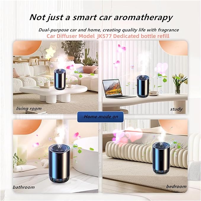 Car Diffuser Refill 50ML Car Air Fresheners JK577 Original Bottle of Perfume Available for 3-6 Months Sharing Other Aromatherapy Machines Made with Natural Plant Extracts (Charming Encounter)
