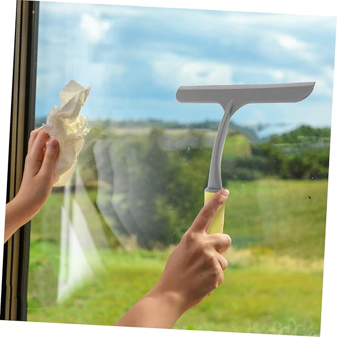 Bathroom Glass Scraper Car Windshield Cleaner Tool Multipurpose Shower Squeegee Sturdy Construction