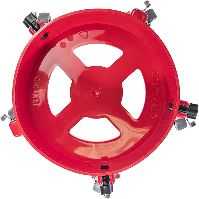 Chemical Guys ‎ACC1001R Creeper Rolling Bucket Dolly for Car Washing, Detailing, Garage & More (Pack of 3)