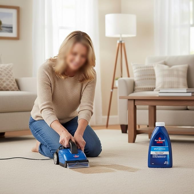 Fabric Sofa And Carpet Cleaning Solution. Floor Cleaning Liquid. Compatible For Bissell Wet Dry Vacuum Cleaner And Fabric Cleaners(2PCS 472ML)