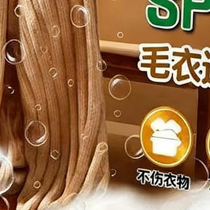 Anti Static Sweater Tablets, Knit Fabric Restore, Sweater Revive with Anti Shrink Formula, Wool Cashmere Restorer with Color Repair, Laundry Supplies, Tablets for Hand Wash Care