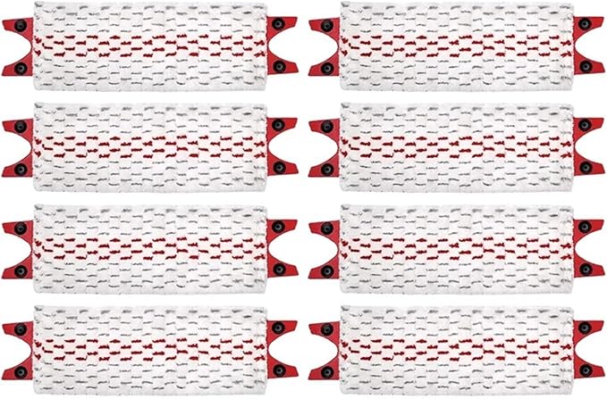 Compatible for Microfiber Floor Mop Pads Reusable Flat Spin Cloth(8PCS)