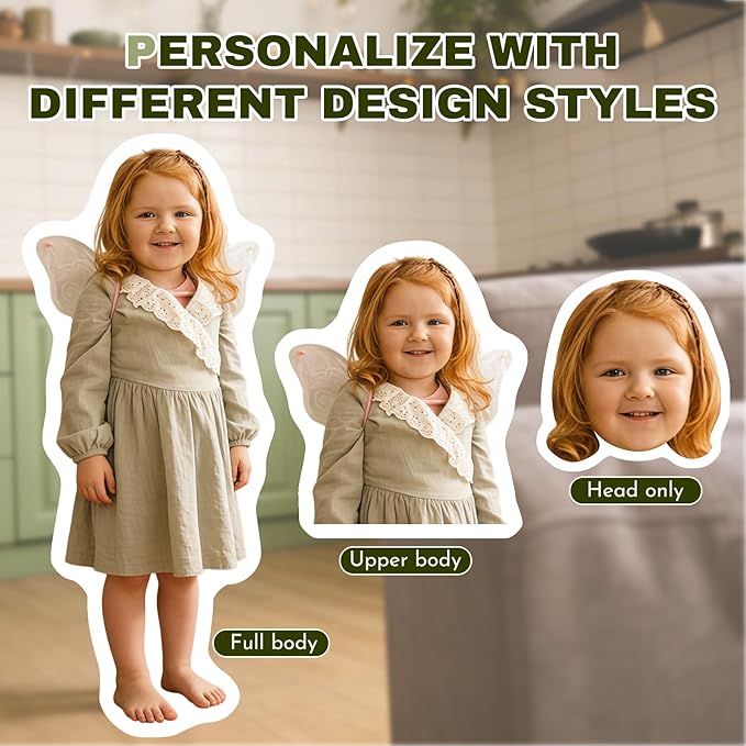 Custom Air Freshener for Car - Double Sided Photo Personalized Car Scents Air Freshener, Smell Air Fresheners With Picture for Wardrobe, Bathroom,Hanging Ornaments (Crop-1pcs)