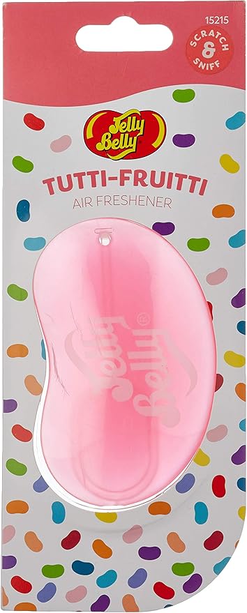Jelly Belly 15215 3d Jelly Bean Air Freshener - Tutti Frutti