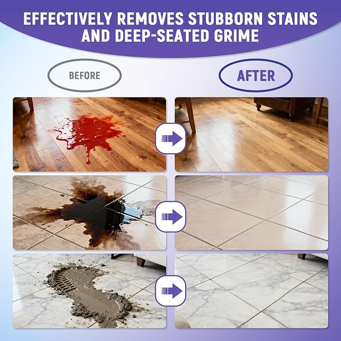 Floor Cleaning Solution Compatible with Tineco – 82 FL OZ Lavender Floor Cleaner – Long-Lasting, Fresh & Crisp Scent – For All Cordless Wet/Dry Vacuum Mop Cleaner & Robot Vacuums with Mopping