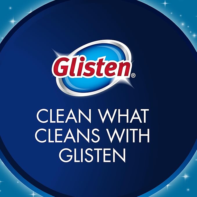 Glisten GLISTEN-DP06N-PB-2/PACK DP06N-PB Garbage Disposer Foaming Cleaner, Lemon Scent, 2-Pack (8 Uses), 2 Pack, Blue, 2 Count, 4.9 Ounce (Pack of 2), 9 Ounce