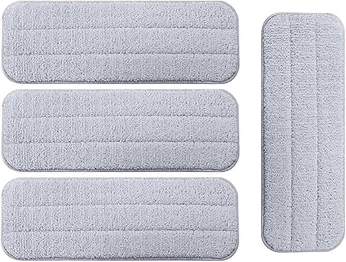 Compatible for Deerma, TB500 TB800,Compatible for Xiaomi Mijia ， Water Spray Mop 360 Rotating Cleaning Cloth Head Wooden Carbon Fiber Cloth(10pcs)