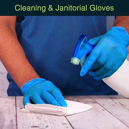 Blue Gloves Disposable Latex Free X Small, 50 Count - Medical and Dental Grade Surgical Gloves - Powder Free Nitrile Gloves X Small - 3 Mil Thickness