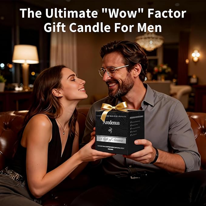Caramel Coffee Candle | Soy Scented Candles for Home & Office, 50H Clean Burn, Non-Toxic Soy Wax with Cotton Wick – Aromatherapy Candle for Men & Women, Cozy Coffee & Caramel Scent