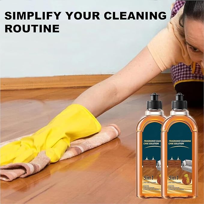 Stain and Odor Remover 5-in-1 Floor Cleaner, Scented Cleaning Treatment, Natural Shine For Tile Wood Floors, Natural Shine