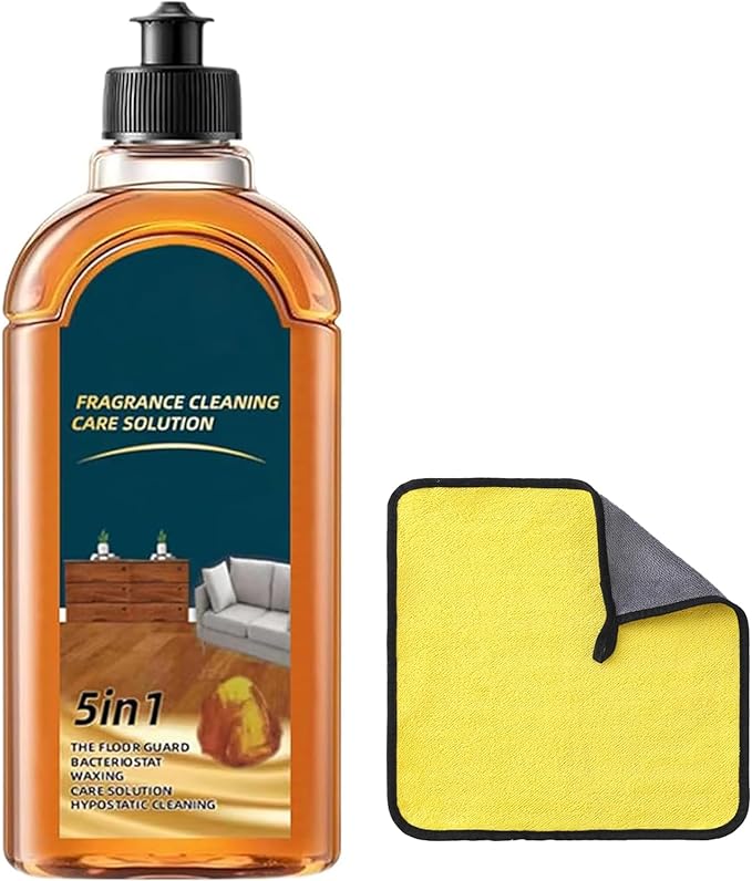 5 In 1 Floor Cleaner, Stain & Odor Remover Floor Cleaner, Restore Hardwood Floor Shine, Suitable for Hardwood And Tile Floors (1 PC)