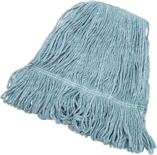 Durable Cotton Mop Cloth for Water Absorption Replacement Mop Head for Daily Home Cleaning for Tile and Bathtub Surfaces Green