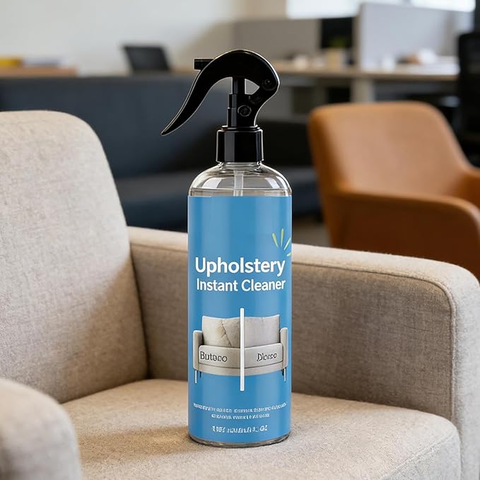 Textile Refresher - Fabric Cleaner for Furniture Care | Fast Evaporating 120ml Formula, No Rinse Application, Free Action with Odor Neutralizing Boost & Color Friendly Blend for Home, Bedroom,