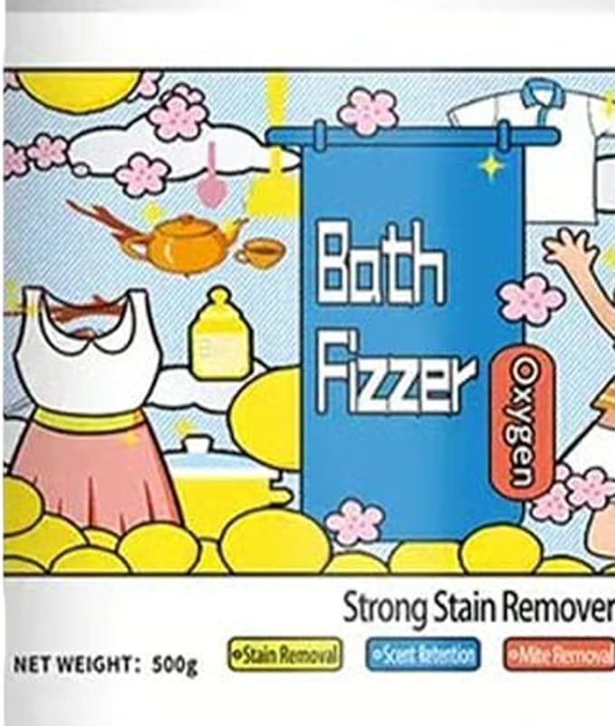 Carpet Cleaner Powder, Powerful Hyper Concentrated, 500g, Stain Remover Powder, Fabric Cleaner, Fast Acting Formula, For Home Bathroom Nursery Office Use