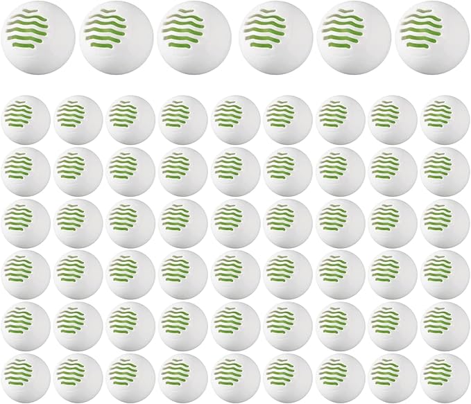 60PCS Sneaker Deodorizer Balls, 1.6 Inch Shoe Smell Balls, Natural Shoe Freshener for Home Office Wardrobe Drawer Car Gym Bags