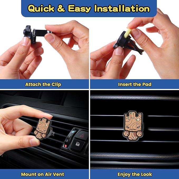Air Vent Decoration - Cute Super Hero Decorative Vent Clip for Cars, Bedroom or Office [Groot]