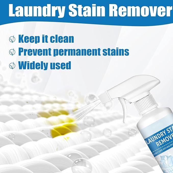Clothing Emulsifier Stain Remover,300ml Non Ionic Emulsifier Clothing Cleaner,Powerful Clean Shop Clothings Emulsifiers,for Grease, Oil, Food On Clothes And Shoes (1p'c's)