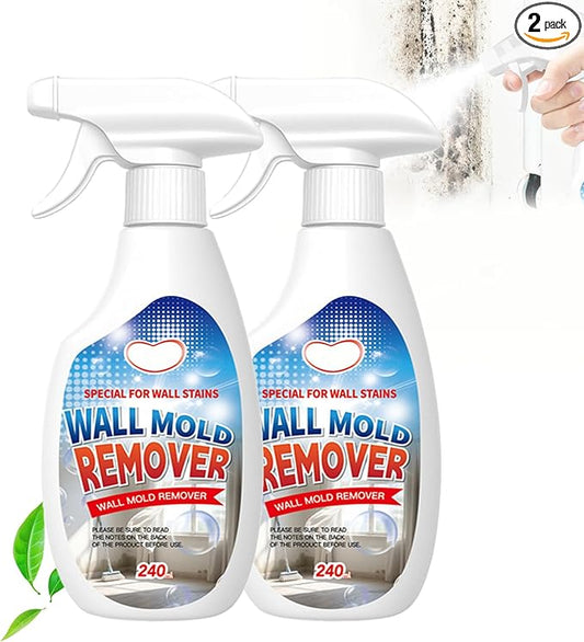 Highly Effective Removal Spray,2026New Wall Cleaner Spray,Wall Remover Multi-Surface Cleaning Solution,Dirt, Dust And Stain Remover,For Wood,Tile,Fabric,Bathrooms,Kitchens (2 Set)