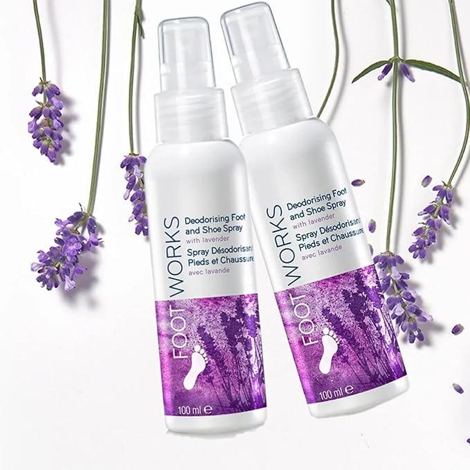 Foot And Shoe Spray With Lavender- Anti Odor- 2Pcs Set
