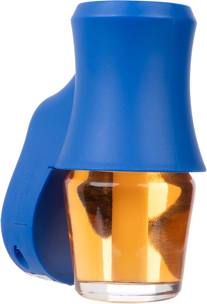 Scentsationals Plug-in Air Freshener Unit 2 Pack - Swivel Plug Fragrance Oil Diffuser for Long-Lasting Home Fragrance, Compatible with ScentSationals Refills - Lapis Blue